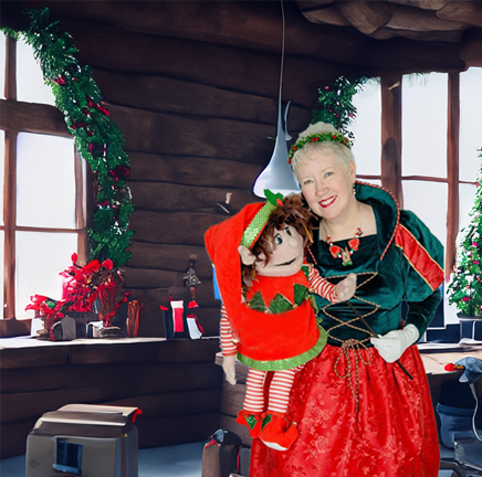 La Sra. Claus es mayor. Tiene unas recetas muy ricas - Hable con Papá Noel